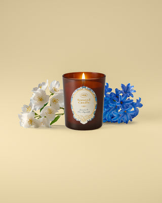 Candela profumata Jasmine & Blue Hyacinth