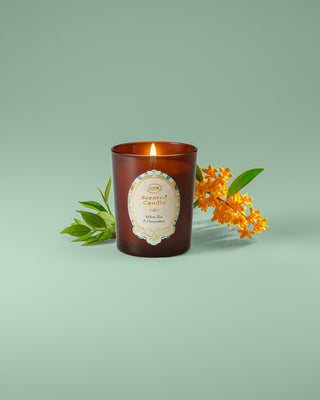Candela profumata - White Tea & Osmanthus