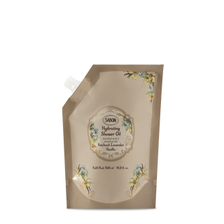 Ricarica Olio Doccia Idratante - Patchouli Lavender Vanilla - 500ml