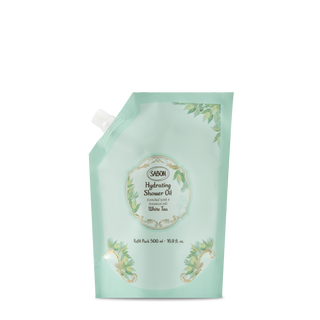 Ricarica Olio doccia idratante 500 ml – White Tea