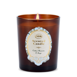 Candela profumata Cotton Flowers & Sage