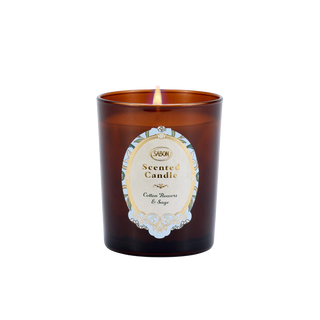 Candela profumata Cotton Flowers & Sage
