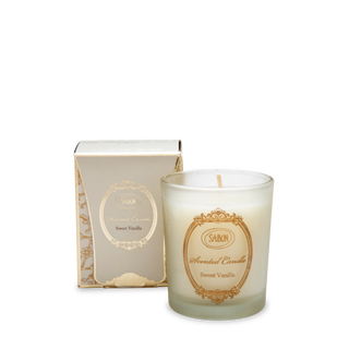 Candela in vetro S Vaniglia 60g